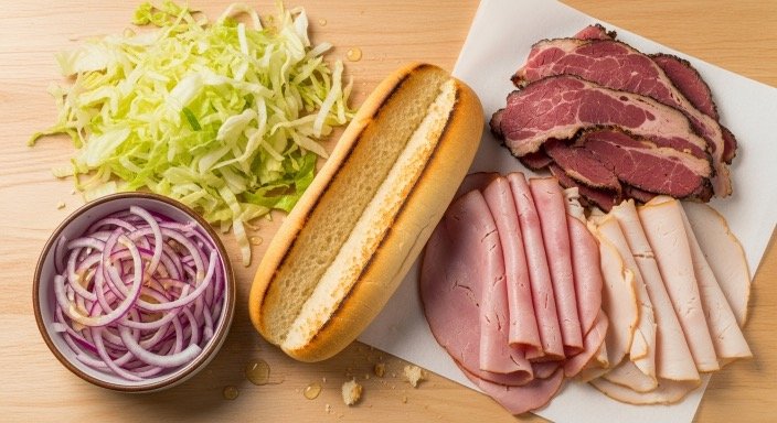 Italian grinder sandwich hack