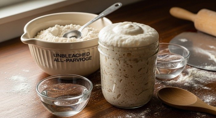 sourdough pizza recipe