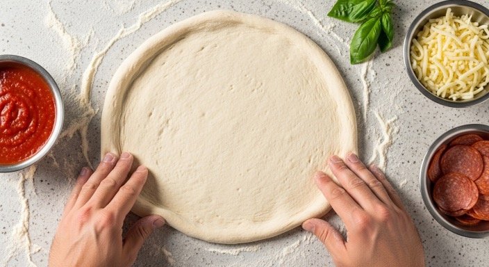 sourdough pizza recipe
