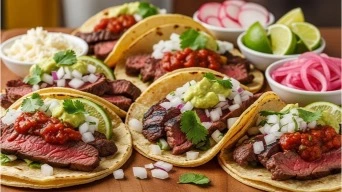 skirt steak tacos -4