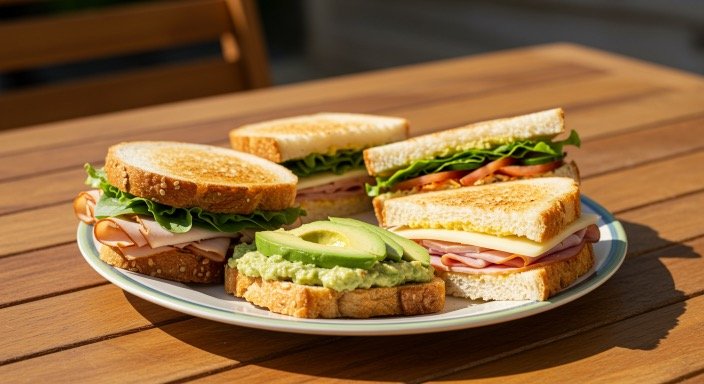 5 minute sandwich recipes